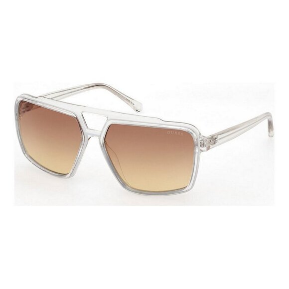 GUESS GU00076-26F-61Sunglasses Size 61mm 140mm 15 crystal clear